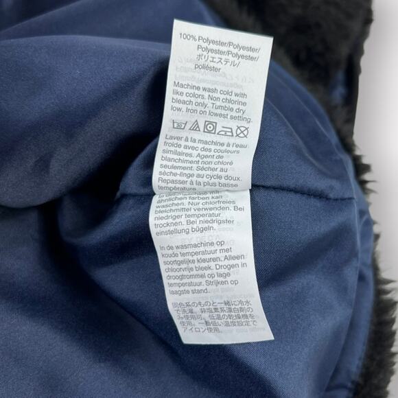 J.Crew Plush Fleece Faux Fur Excursion Vest in Black Size Small - Picture 7 of 9